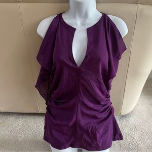 Robbi and Nikki purple top